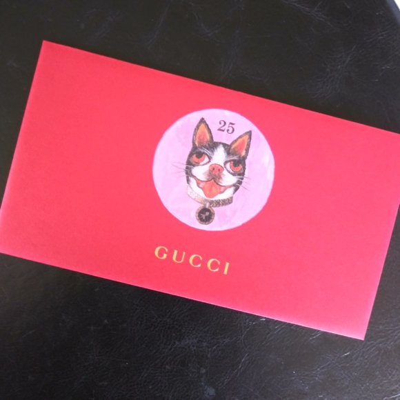 Gucci Lunar Year of the Dog Lai See Envelopes - Picture 3 of 5